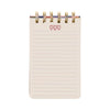 A Dopo Hearts Twin Wire Notepad