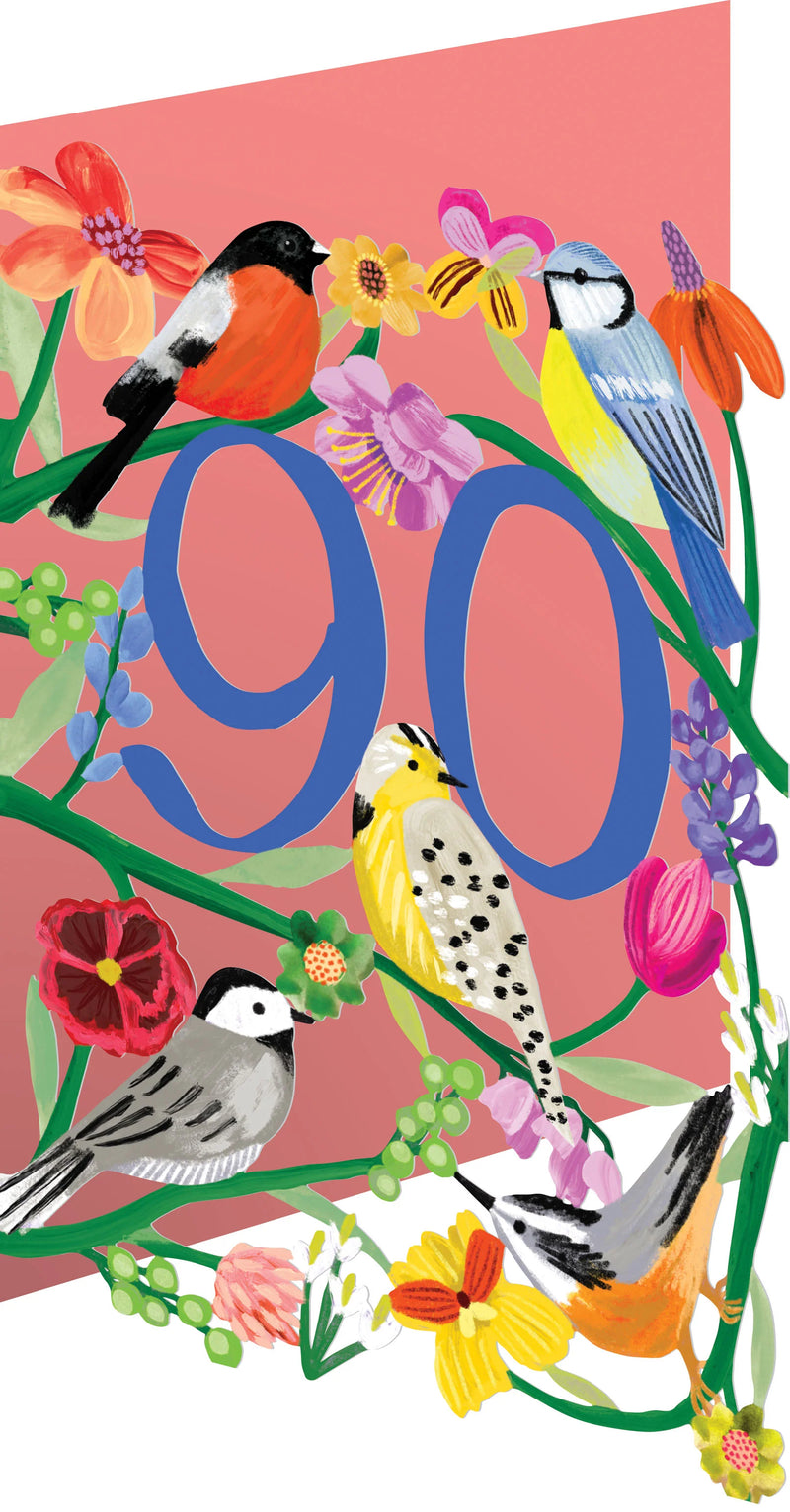 90th - Birdhaven Lasercut
