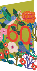 60th - Birdsong Lasercut
