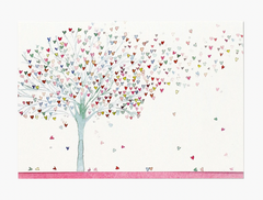 Tree of Hearts Note Cards