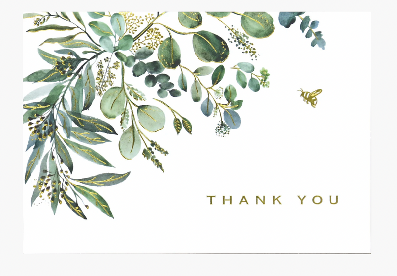 Eucalyptus Thank You Notes