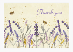 Lavender & Honey Thank You Notes