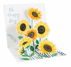 Sunflowers Pop-Up Card