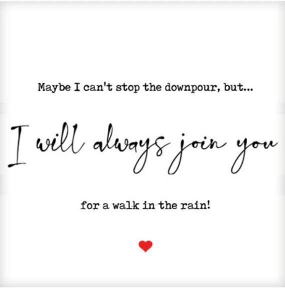 Just Saying - Walk in the Rain