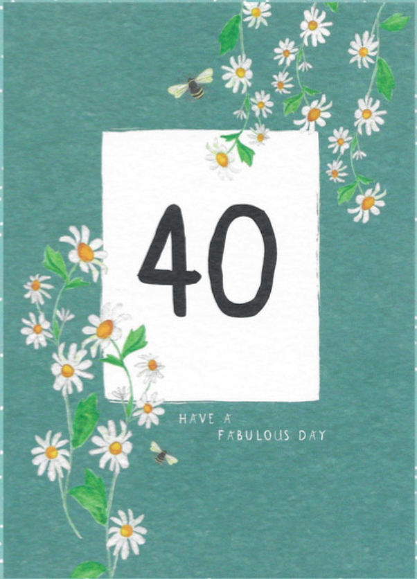 40th - Daisies