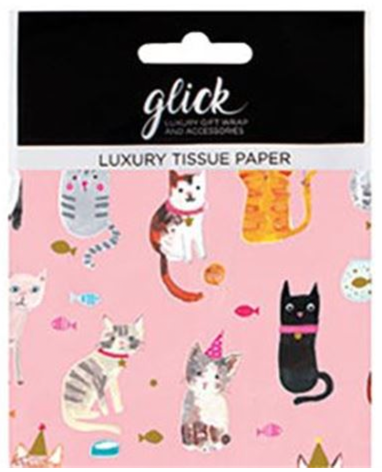 Tails and Whiskers Cat Collection Tissue Paper