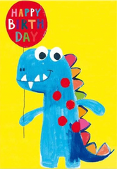 Happy Birthday - Dinosaur