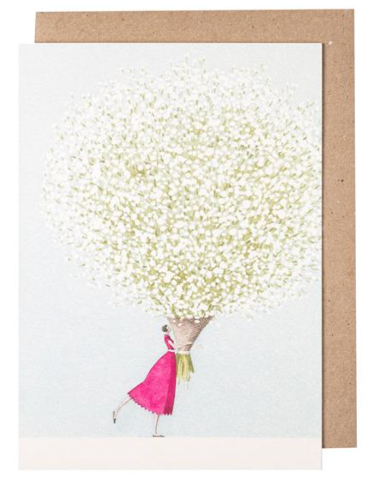 Baby's Breath Greeting Card