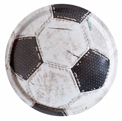 Worn Soccer Ball Handmade Birch Tray