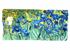 Velour Glasses Case - Irises