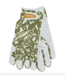 Sprout Goatskin Gloves - Abstract Gums