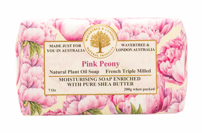 Pink Peony Soap Bar