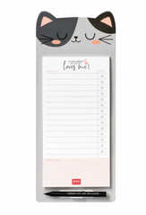 Magnetic Notepad - Kitty