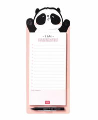 Magnetic Notepad - Panda