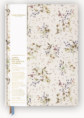 Linen Bound Art Sketch Journal