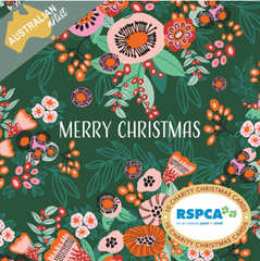 RSPCA Christmas Card Pack - Christmas Flowers