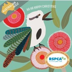 RSPCA Christmas Card Pack - Kookaburra