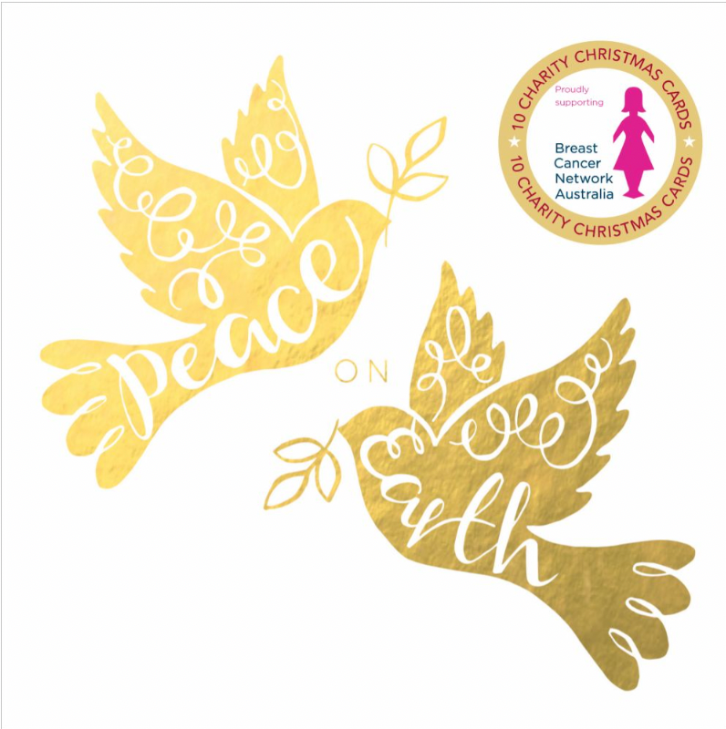 BCNA Christmas Card Pack - Peace Doves