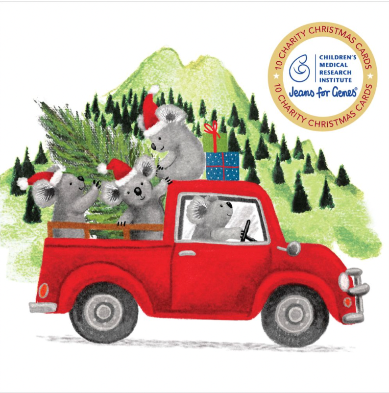 CMRI Christmas Card Pack - Koala Trees