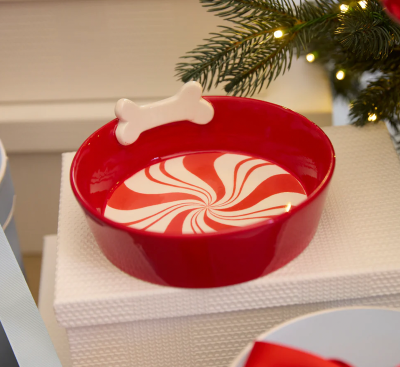 Peppermint Dog Bowl