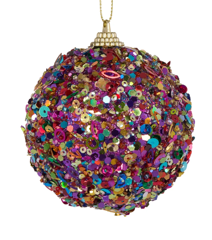 Mini Fa La La Glitter Bauble