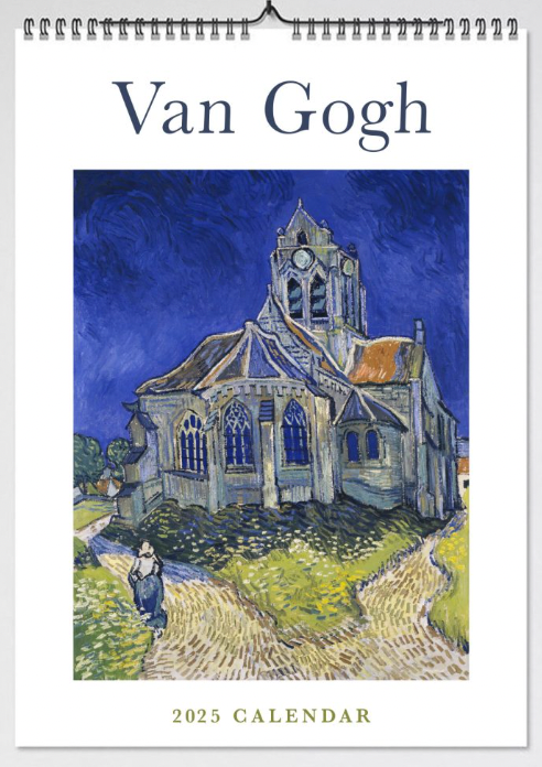 Van Gogh 2025 Wall Calendar