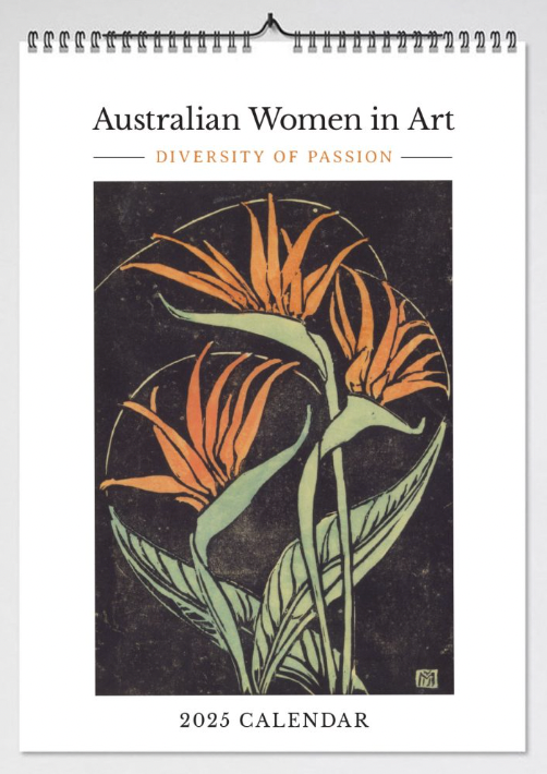 Australian Women in Art 2025 Wall Calendar