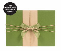 Forest Green Kraft Wrapping Paper