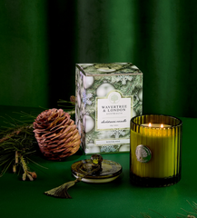 Winter Pine Christmas Candle