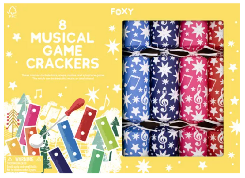 Novelty Crackers - Musical Game Rainbow Xylophone