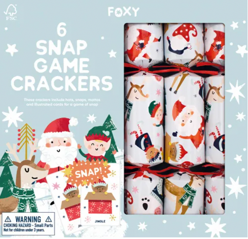 Novelty Crackers - Festive Snap Game