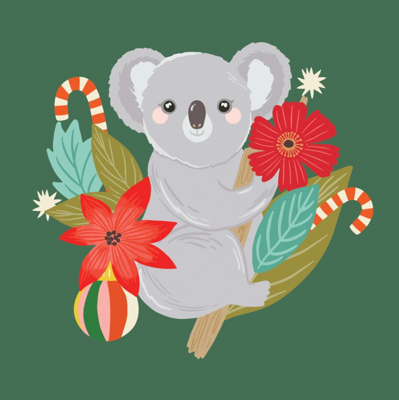 Christmas Koala Gift Card