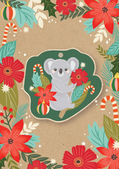 Decoration Greeting Card - Koala