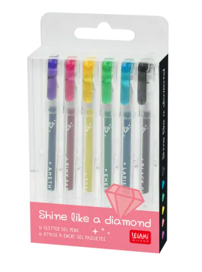 Glitter Gel Pens (6 Pack)