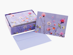 Lavender Wildflower Note Cards