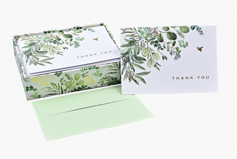 Eucalyptus Thank You Notes