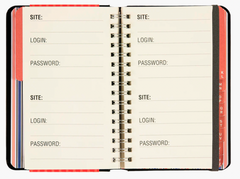 Large Print Internet Address & Password Logbook