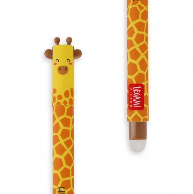 Giraffe Erasable Gel Pen - Black Ink