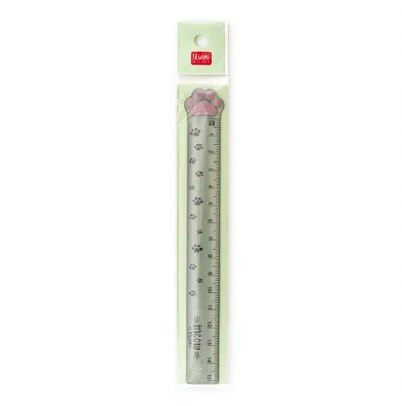 15cm Ruler - Meow