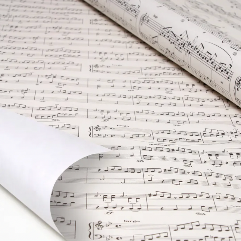 Wrapping Paper - Musical Score