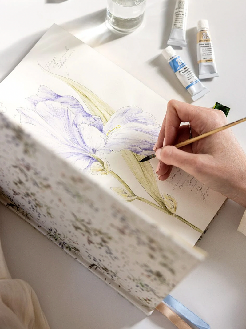 Linen Bound Art Sketch Journal