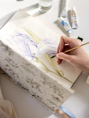 Linen Bound Art Sketch Journal