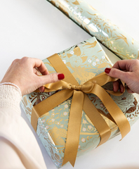 Gift Wrap Roll - Golden Garden