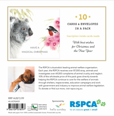 RSPCA Christmas Card Pack - Magical Christmas