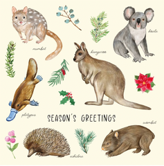 RSPCA Christmas Card Pack - Australian Fauna