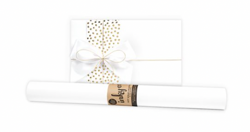 White Gloss Wrapping Paper