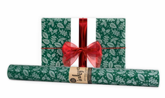 Yule Forest Green Wrapping Paper