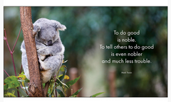 A Little Book of Koala Karma - Inspirational Quote Book