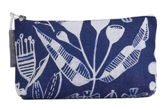 Cosmetic Bag - Navy Natives (Small)