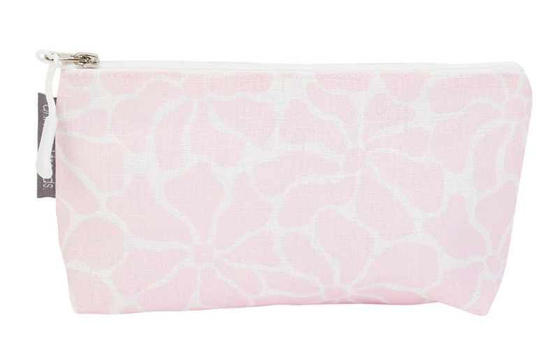 Cosmetic Bag - Pink Petal Floral (Small)